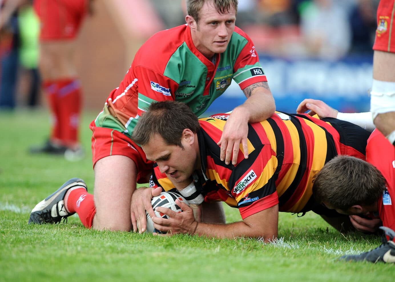 Dewsbury v Workington - James Walker try 01